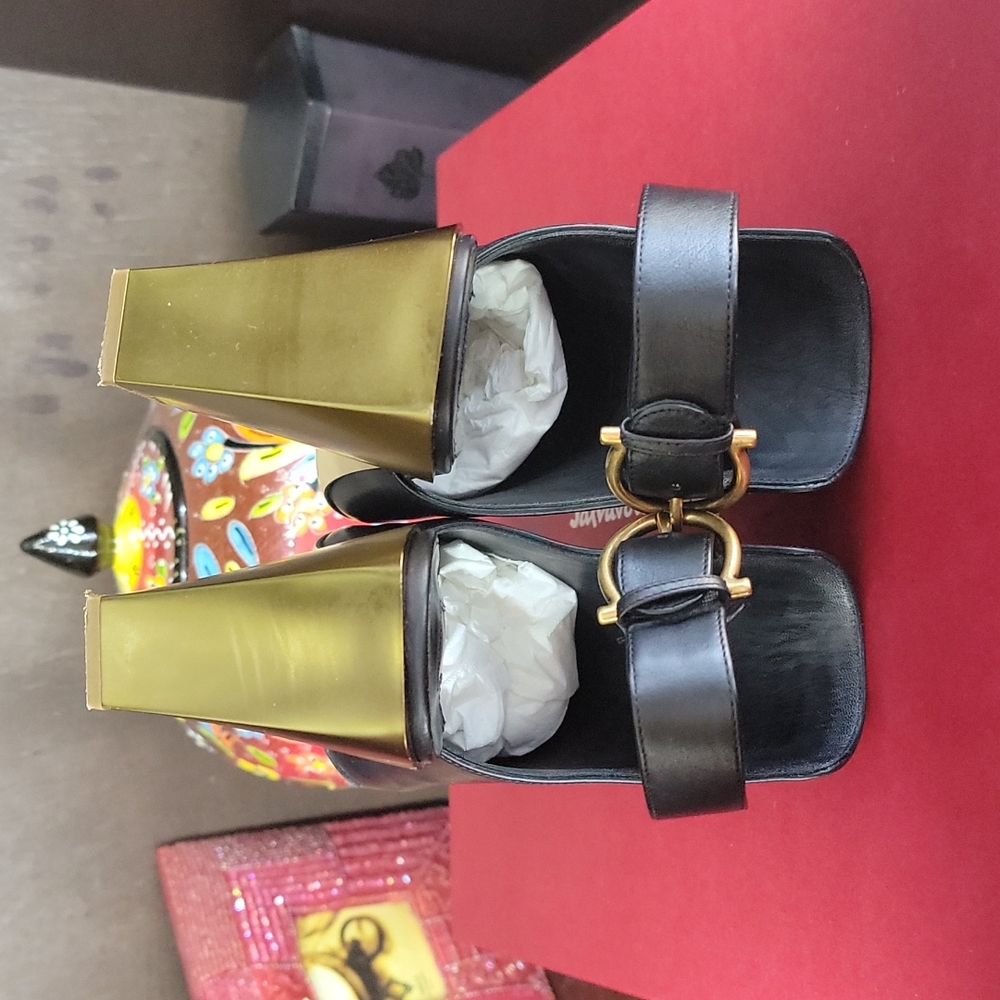 Salvatore Ferragamo Calf Booties - Picture 3 of 6